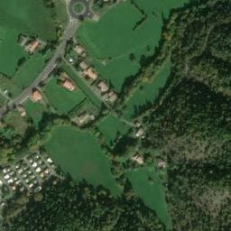 Vue satellite de Camping du Bourg à Champtercier