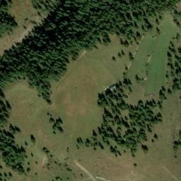 Vue satellite de Point d'eau Crête du Naï (Commune du Beuil) à Beuil