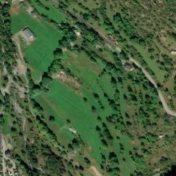 Vue satellite de Camping le Cians à Pierlas