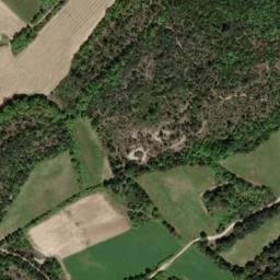 Vue satellite de Bivouac à Saint-Hippolyte-de-Caton à Saint-Hippolyte-de-Caton
