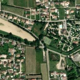 Vue satellite de Camping Le Brégoux à Aubignan