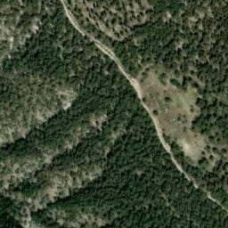Vue satellite de Cabanes du Mont à Thorame-Haute