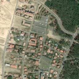 Vue satellite de Aire de camping-car à Saint-Julien-en-Born à Saint-Julien-en-Born