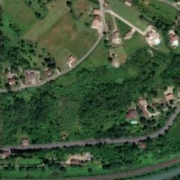 Vue satellite de Fontaine du belvédère de Boudou à Boudou