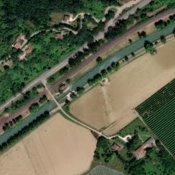 Vue satellite de Aire de repos à Merles à Merles