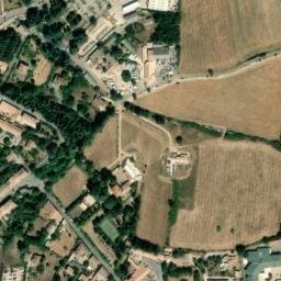 Vue satellite de Aire de camping-car de Sault à Aurel