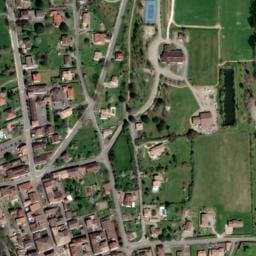 Vue satellite de Aire de Camping-car Dunes à Donzac