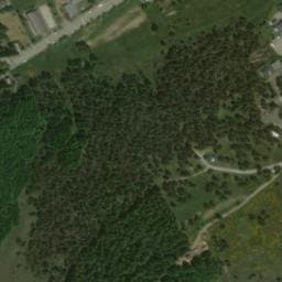 Vue satellite de Camping de l'Espérou à Val-d'Aigoual