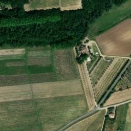 Vue satellite de Domaine les Dominicains à Saint-Hippolyte-le-Graveyron