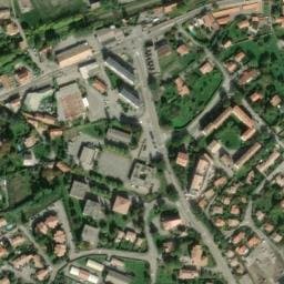 Vue satellite de Gîte du Château de Sièyes à Digne-les-Bains