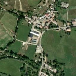 Vue satellite de Fontaine de Chateau Garnier à Thorame-Basse