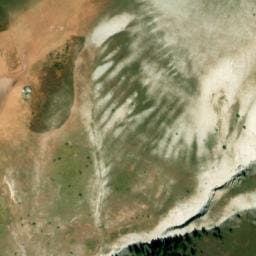 Vue satellite de Cabanes de Pré Mouret à Thorame-Haute