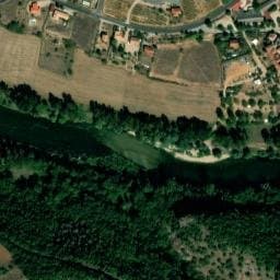 Vue satellite de Camping Le Katalpa à La Bastide-Pradines