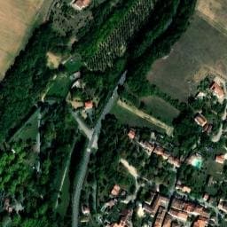 Vue satellite de Camping X'trem Village à Lamontjoie