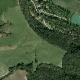 Vue satellite de Camping du Villard à Thorame-Basse