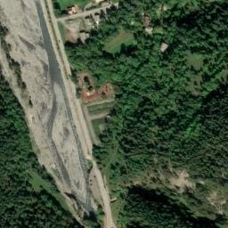 Vue satellite de Aire du Pont des Roberts à Sausses