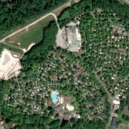 Vue satellite de Sen Yan à Mézos