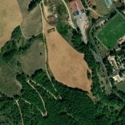 Vue satellite de Aire de camping-car à La Bastide-Pradines (2) à La Bastide-Pradines