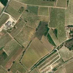 Vue satellite de Mororiron Lac des Salettes à Mormoiron