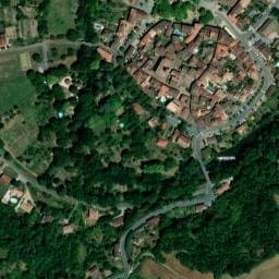 Vue satellite de Aire de camping-car à Monestiés à Monestiés
