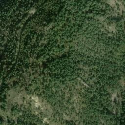 Vue satellite de Hautes Bâties de Cousson à Digne-les-Bains