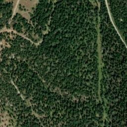 Vue satellite de Cabane du Frigoulier à Thorame-Haute