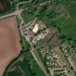 Vue satellite de Camping Huttopia Pays de Cordes sur Ciel à Les Cabannes