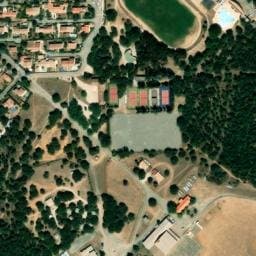 Vue satellite de Les Salettes à Montfort