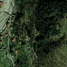 Vue satellite de A la Ferme Saint-Joseph à Saint-Martin-Vésubie