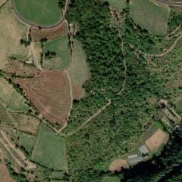 Vue satellite de M'bio Jardin ! à Saint-Victor-et-Melvieu