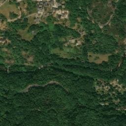 Vue satellite de La Pensière à Saint-Jean-du-Bruel