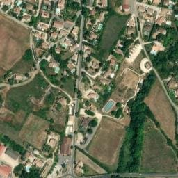 Vue satellite de Aire de camping-car à Mormoiron à Mormoiron