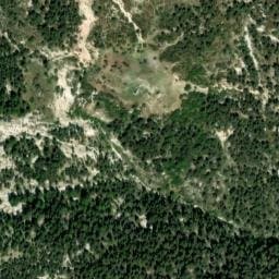 Vue satellite de Cabane pastorale de Cordeil à La Mure-Argens