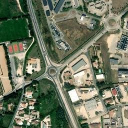 Vue satellite de Aire de camping-car à Saint-Laurent-des-Arbres à Saint-Laurent-des-Arbres