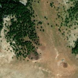 Vue satellite de Cabane pastorale de Méailles à Méailles