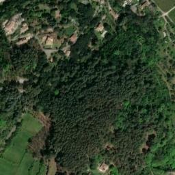 Vue satellite de Camping Bellevue à Générargues