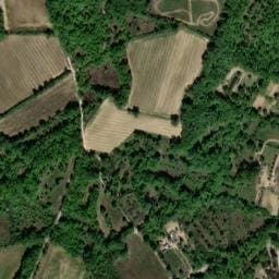 Vue satellite de Bivouac à Martignargues (5) à Martignargues