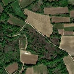Vue satellite de Bivouac à Martignargues (6) à Martignargues