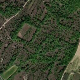 Vue satellite de Bivouac à Martignargues à Martignargues