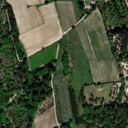 Vue satellite de Les Vistes à Saint-Maurice-de-Cazevieille
