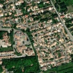 Vue satellite de Aire de camping-car à Loriol-du-Comtat à Loriol-du-Comtat