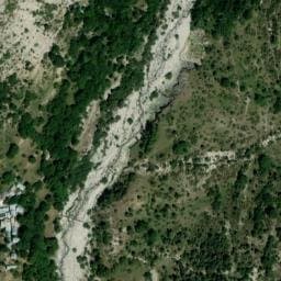 Vue satellite de Refuge d'Aurent à Castellet-lès-Sausses