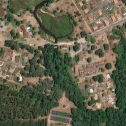 Vue satellite de Camping municipal de l'Étang à Cère