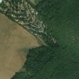 Vue satellite de Camping du Val de Cantobre à Nant