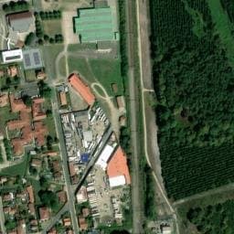 Vue satellite de Aire de services de Morcenx fermée à Morcenx-la-Nouvelle