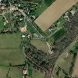 Vue satellite de Aire de camping-car à Espalais (2) à Espalais