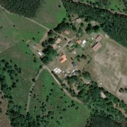 Vue satellite de Camping Pellica à Uza