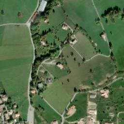 Vue satellite de Aire de camping-car à Le Fugeret à Le Fugeret