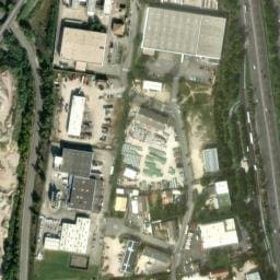 Vue satellite de Aire du Fournalet à Bédarrides