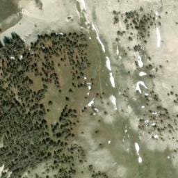 Vue satellite de Cabane d'alpage du Puy de Rent à La Mure-Argens